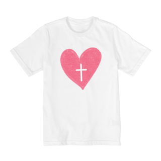 Nome do produto Camiseta Infantil Amor