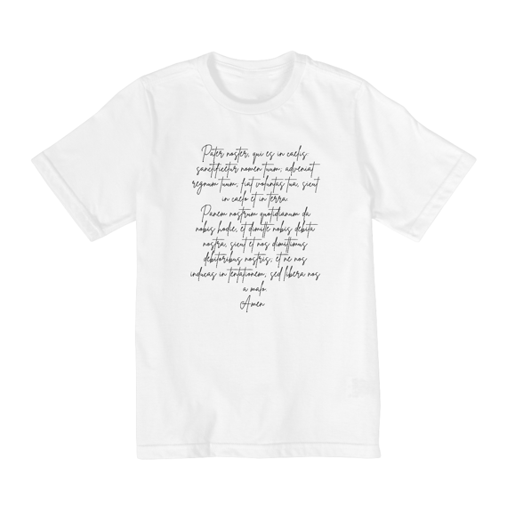 Camiseta Infantil Pai Nosso
