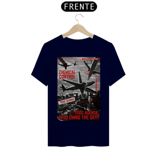 Nome do produtoCamiseta Chemtrails - Toxic Agenda