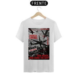 Nome do produtoCamiseta Chemtrails - Toxic Agenda