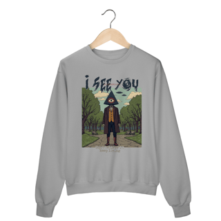 Nome do produtoBlusa Moletom Illuminati - I see you