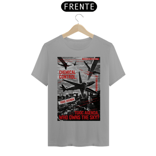 Nome do produtoCamiseta Chemtrails - Toxic Agenda