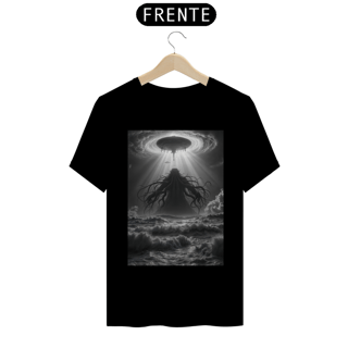 Nome do produtoCamiseta Cthulhu vs Alien