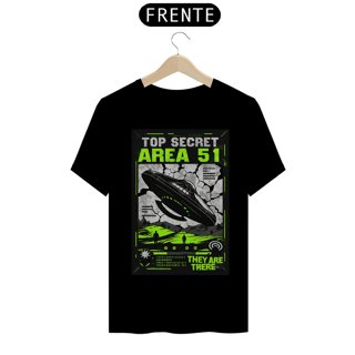 Nome do produtoCamiseta Area 51 - Top Secret