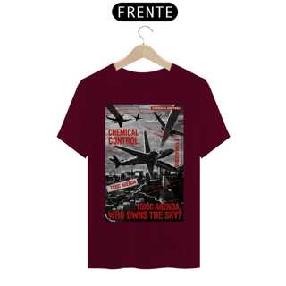 Nome do produtoCamiseta Chemtrails - Toxic Agenda