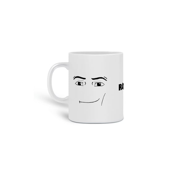 Caneca Rosto masculino Roblox