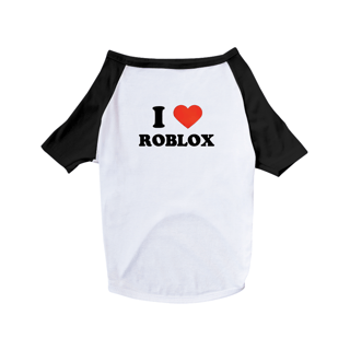 T-Shirt Pet I love Roblox