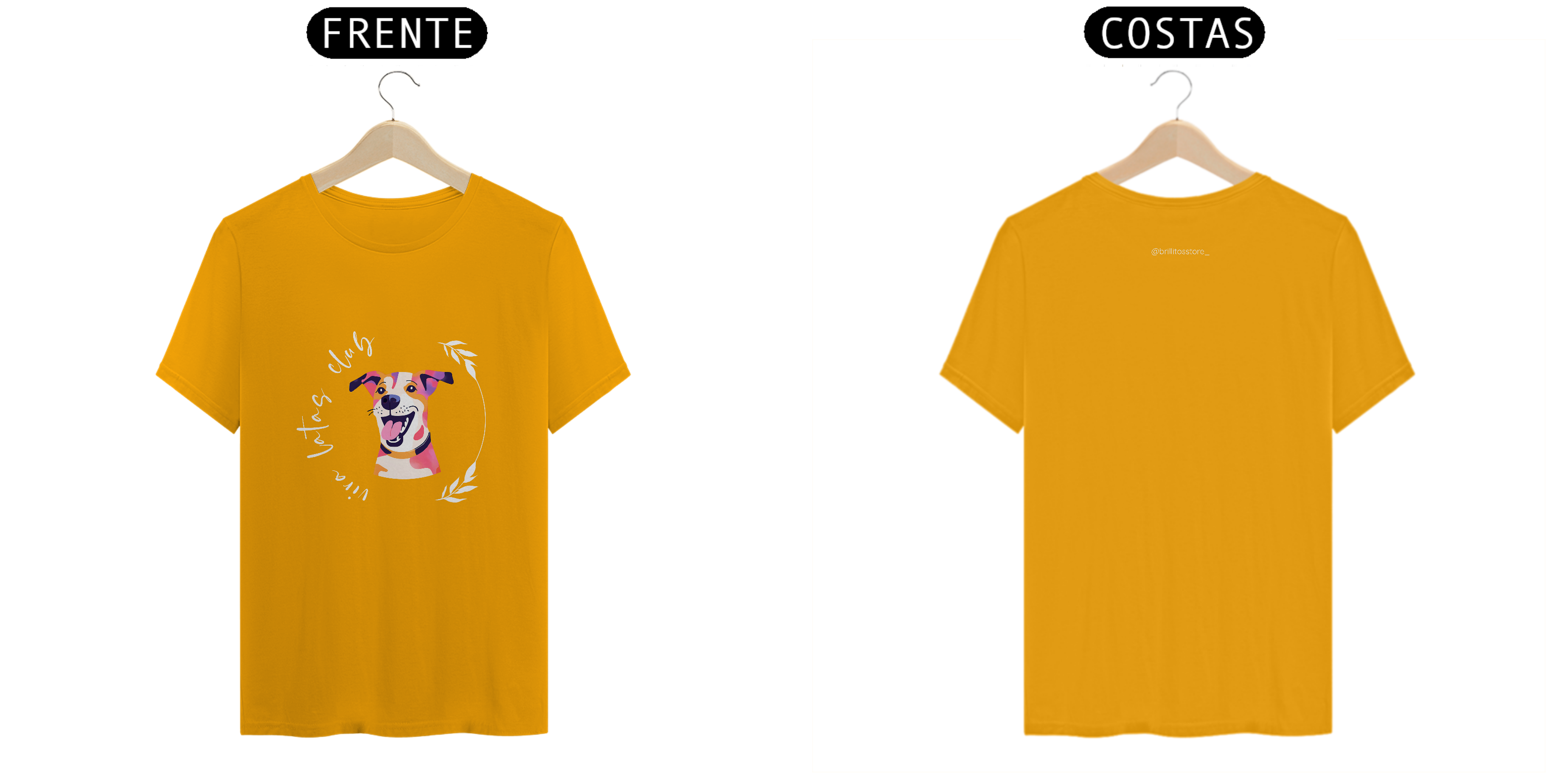 T- shirt Quality - Vira-Latas CLUB - COLORIDO