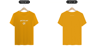 Nome do produto T- shirt Quality - Pai de pet - COLORIDO