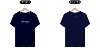 Nome do produto T- shirt Quality - Thanks for Home Office - COLORIDO