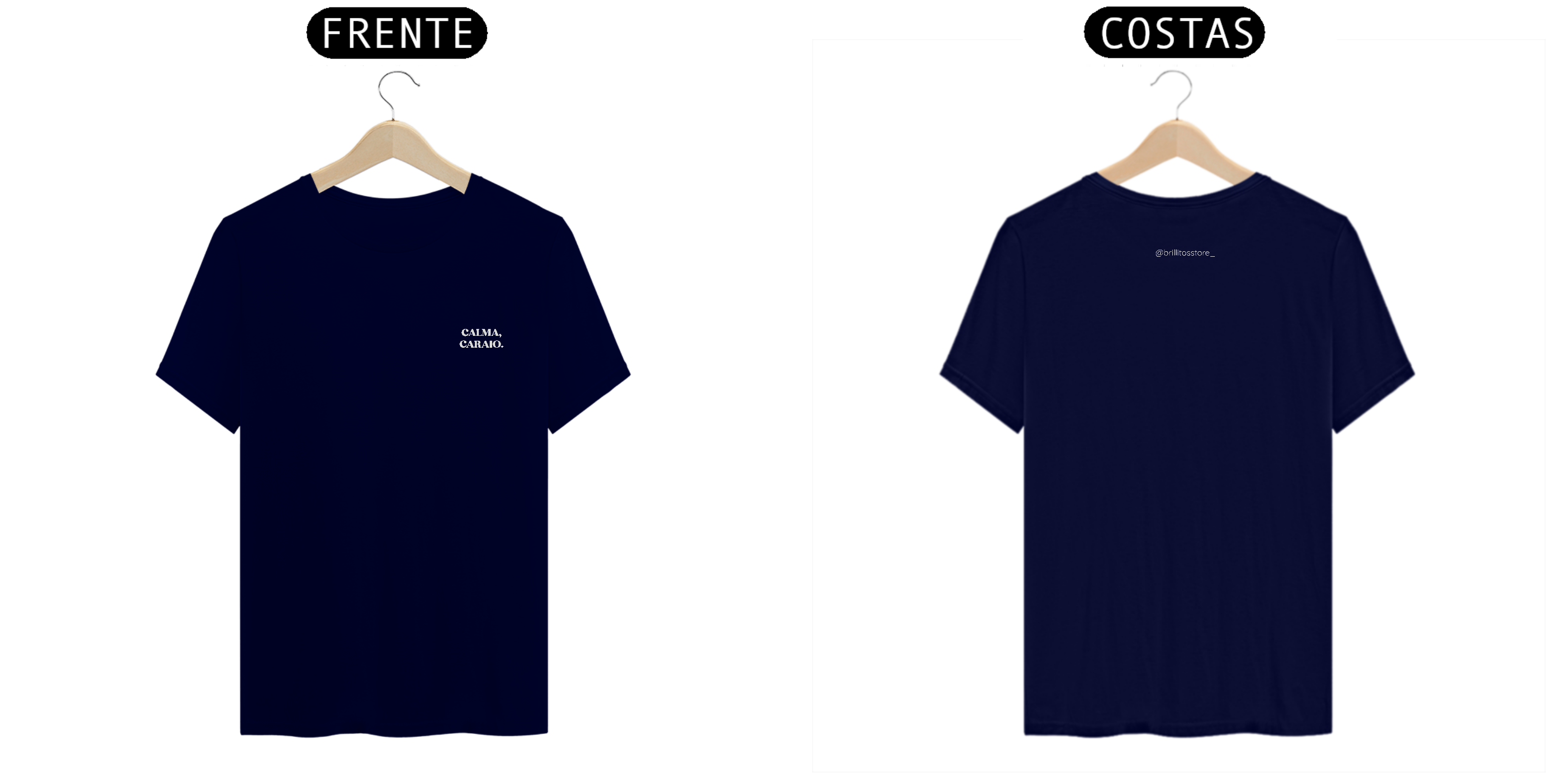 T- shirt Quality - Calma caraio - COLORIDO
