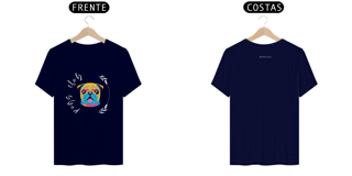 Nome do produto T- shirt Quality - Pugs CLUB - COLORIDO