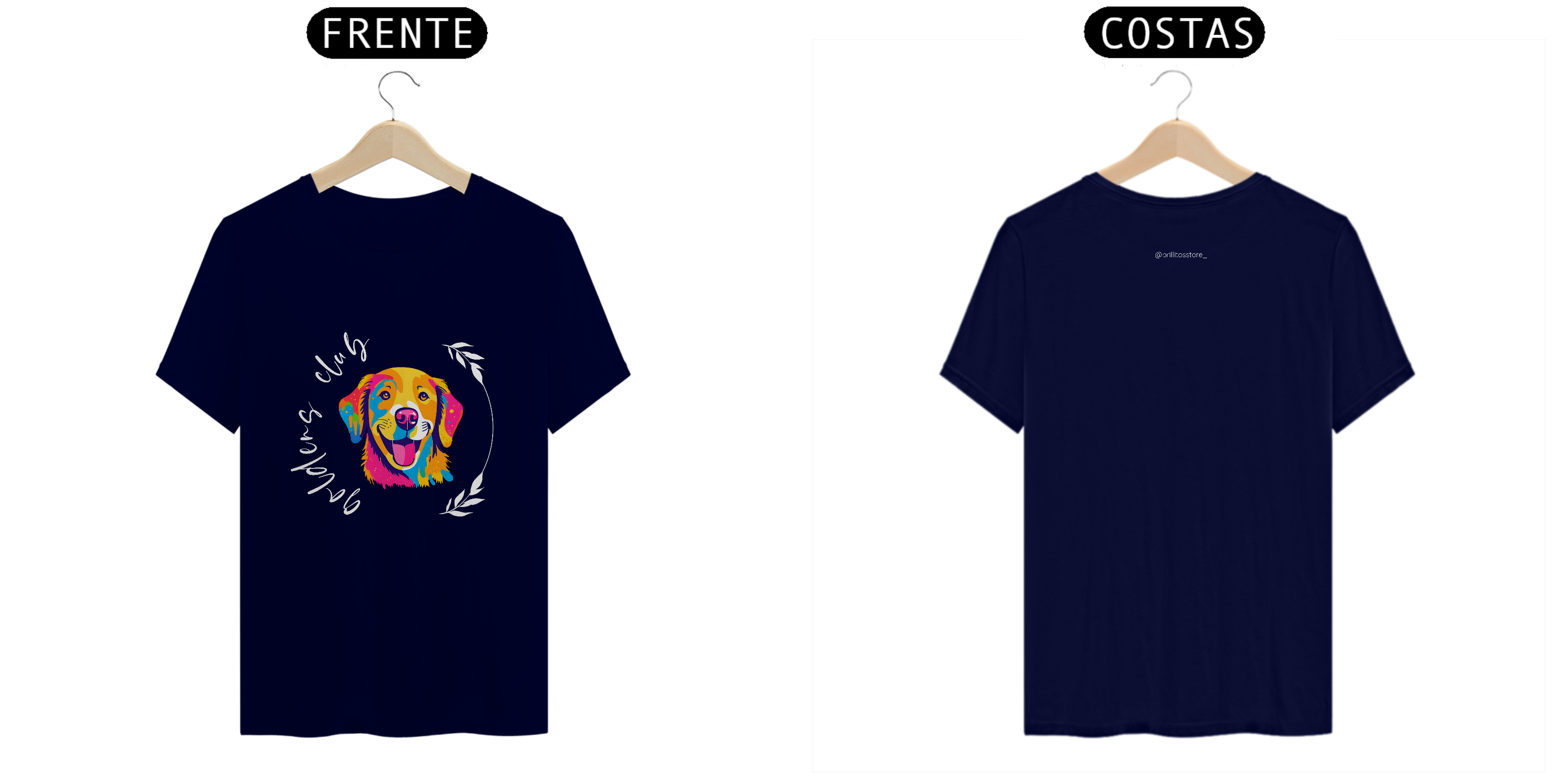 T- shirt Quality - Golden CLUB - COLORIDO