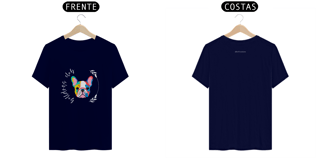 Nome do produto T- shirt Quality - Bulldogs CLUB - BRANCO