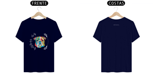 Nome do produto T- shirt Quality - Bulldog Inglês CLUB - COLORIDO