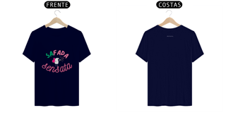 Nome do produto T- shirt Quality - SAfada sensata - COLORIDO