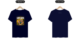 Nome do produto T- shirt Quality - Gaga in Rio - COLORIDO
