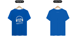 Nome do produto T- shirt Quality - Só vim pela Música - COLORIDO