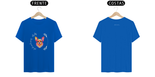 Nome do produto T- shirt Quality - Chihuahua CLUB / PELO LONGO - COLORIDO