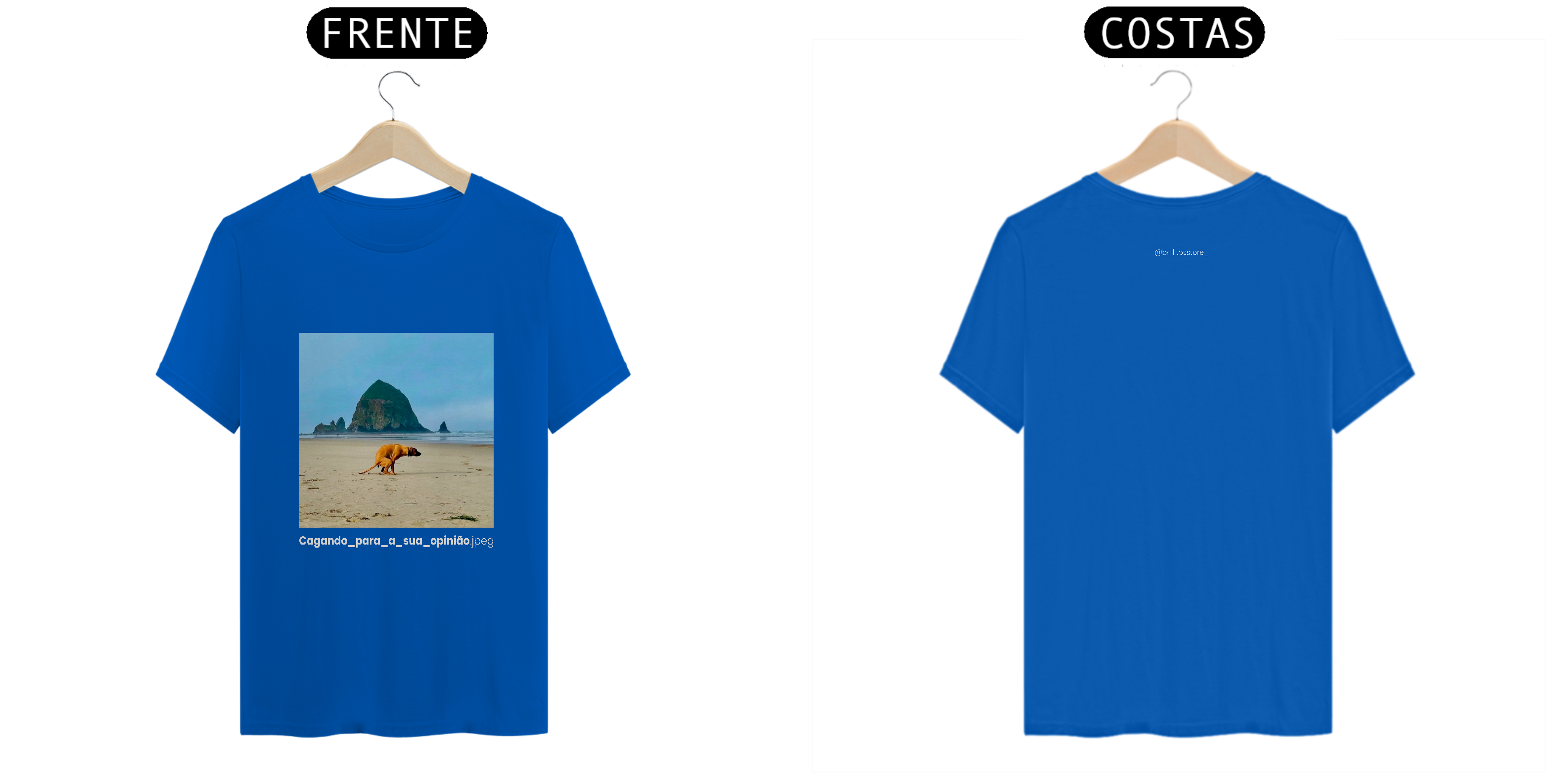 T- shirt Quality - Cagando sua opinião - COLORIDO