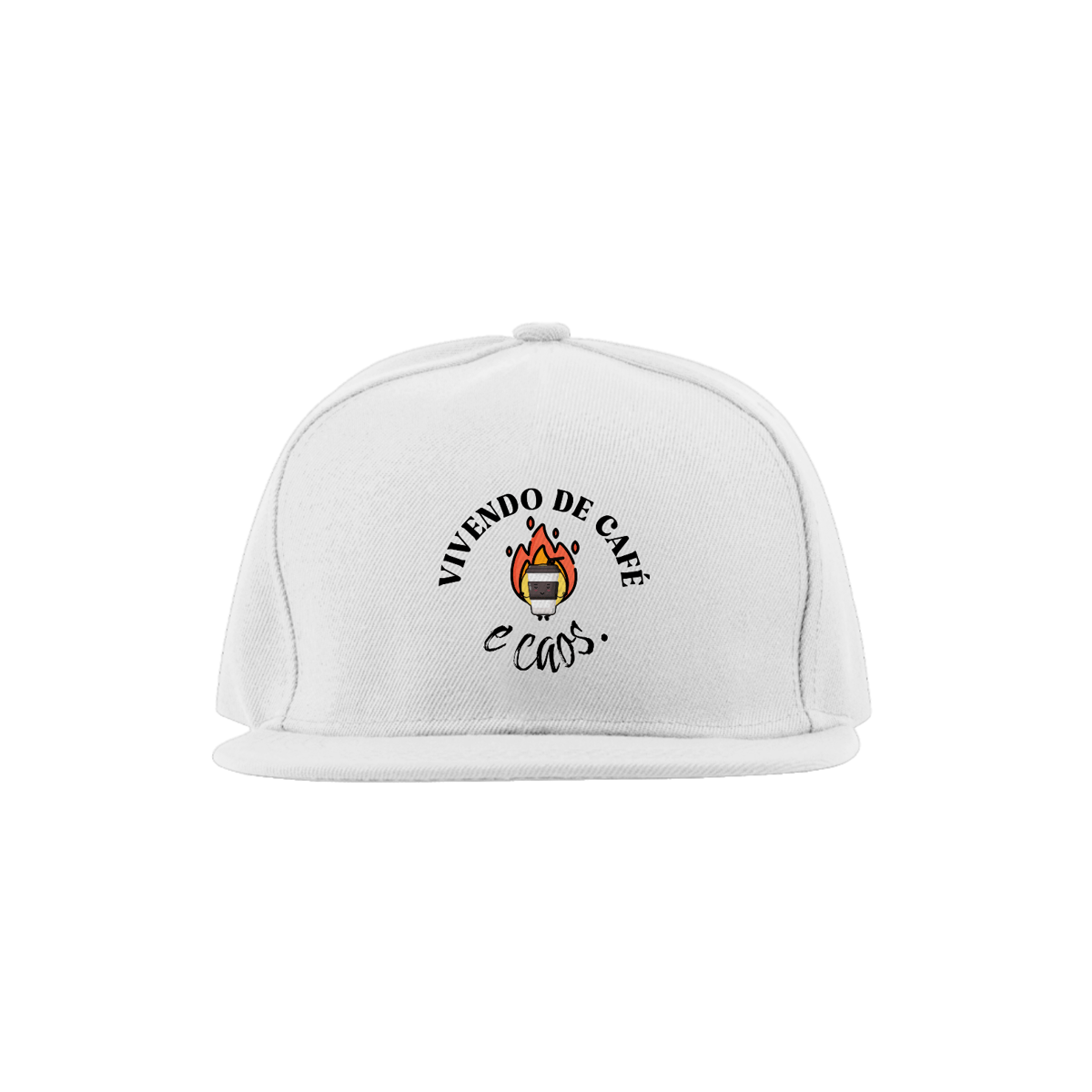 Nome do produto: Boné - Quality - BRANCO - Café e Caos