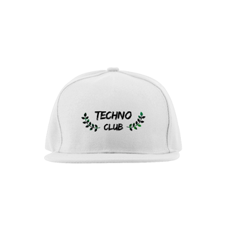 Boné - Quality - BRANCO - Techno club
