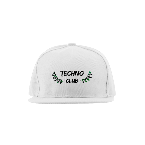 Boné - Quality - BRANCO - Techno club