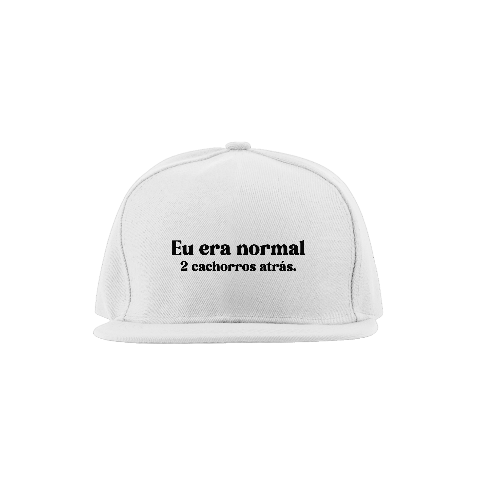 Boné - Quality - BRANCO - Normal 2 cachorros atrás