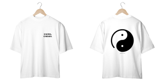 Oversized - OFF WHITE/BRANCO - Calma Caraio