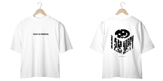 Nome do produto Oversized - OFF WHITE/BRANCO Feliz no simples