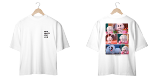 Nome do produto Oversized - OFF WHITE/BRANCO - Anti treino fofo club