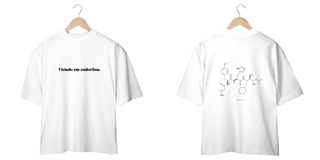 Nome do produto Oversized - OFF WHITE/BRANCO - Viciado endorfina