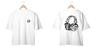 Nome do produto Oversized - OFF WHITE/BRANCO - Só vim pela música
