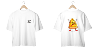 Nome do produto Oversize - OFF WHITE/BRANCO - Só vim pela comida