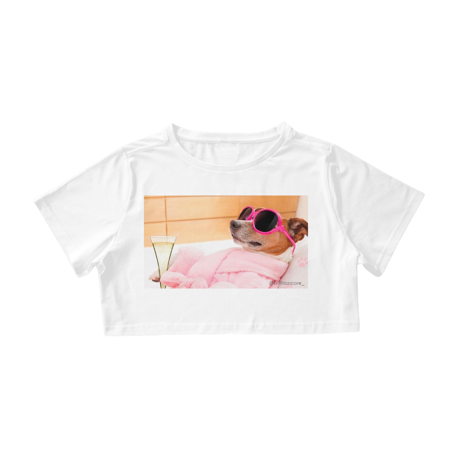 Cropped - BRANCO - Patricinha