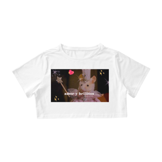 Cropped - BRANCO - Amor y brillitos