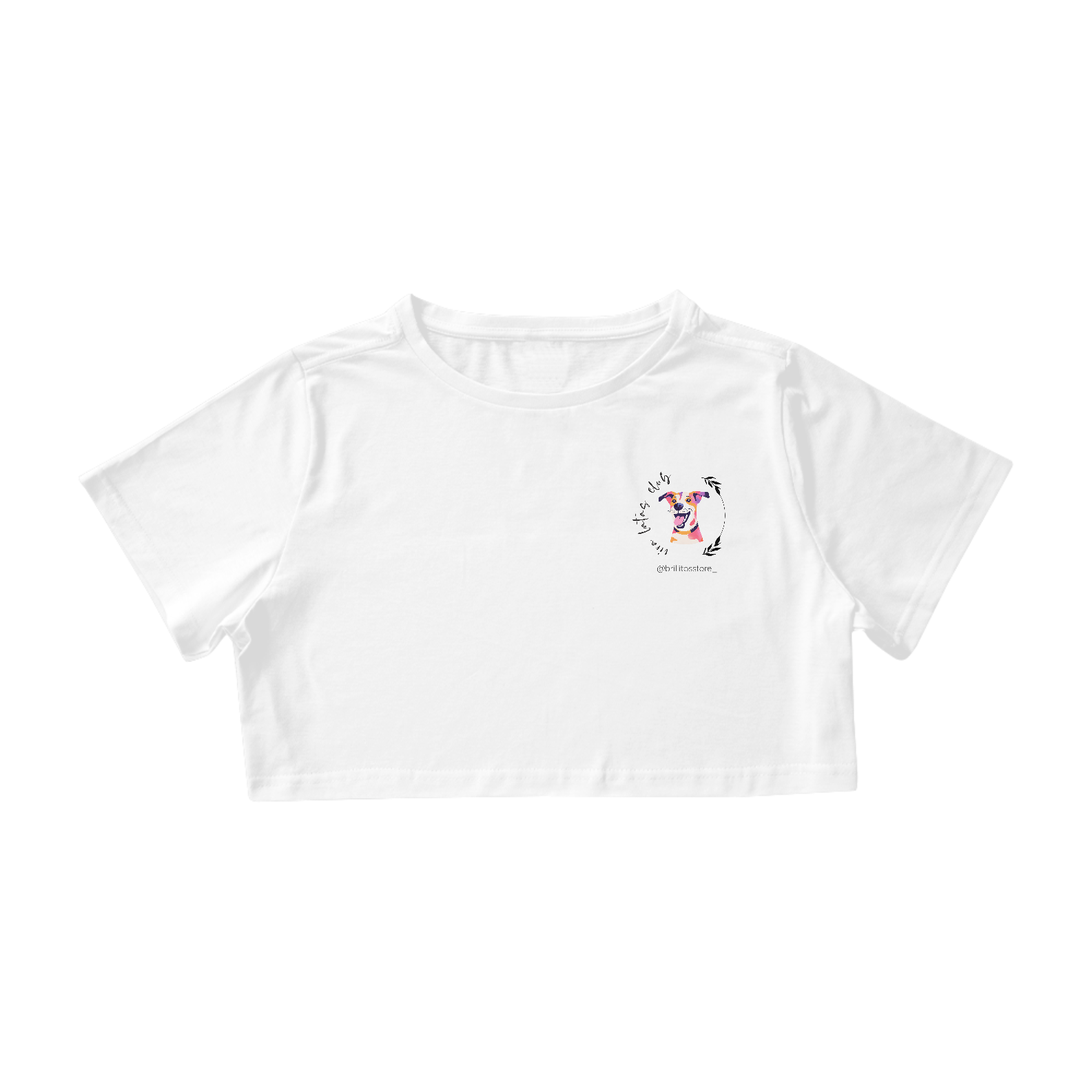 Cropped - BRANCO - Vira latas Club
