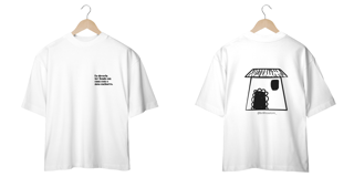 Nome do produto Oversized - OFF WHITE/BRANCO - Deveria ter ficado com meu cachorro