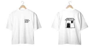 Nome do produto Oversized - OFF WHITE/BRANCO - Deveria ter ficado com meu gato