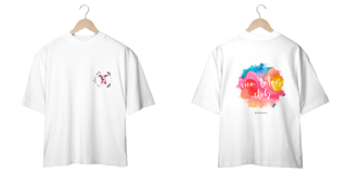 Nome do produto Oversized - OFF WHITE/BRANCO - Vira latas club