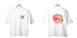 Nome do produto Oversized - OFF WHITE/BRANCO - Pugs club