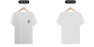 Nome do produto T- shirt Quality - anti treino fofo club - BRANCO