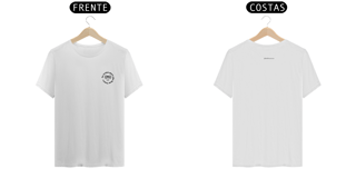 Nome do produto T- shirt Quality - Não ficar louco - BRANCO