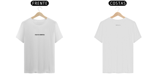 Nome do produto T- shirt Quality - Feliz no simples - BRANCO