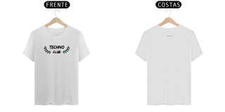 Nome do produto T- shirt Quality - Techno club - BRANCO