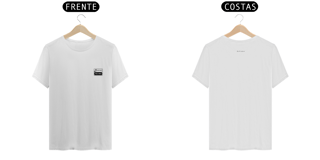 Nome do produto T- shirt Quality - Alto em techno - BRANCO 