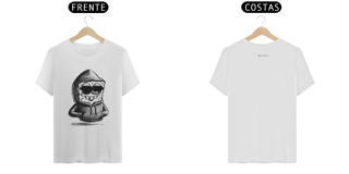T- shirt Quality - Crazy Bob - BRANCO