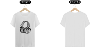 Nome do produto T- shirt Quality - Music - BRANCO
