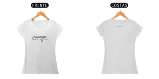 Nome do produto Babe Long Quality - Thanks for Home Office - BRANCO