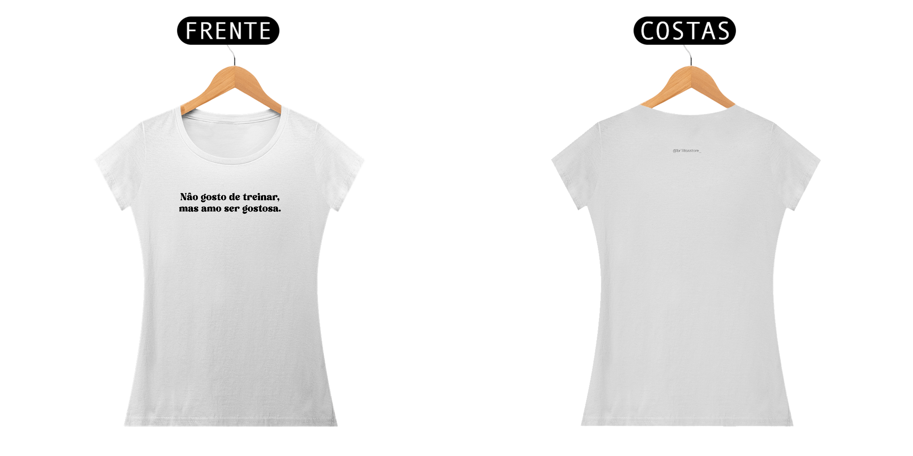 Babe Long Quality - Amo ser gostosa - BRANCO